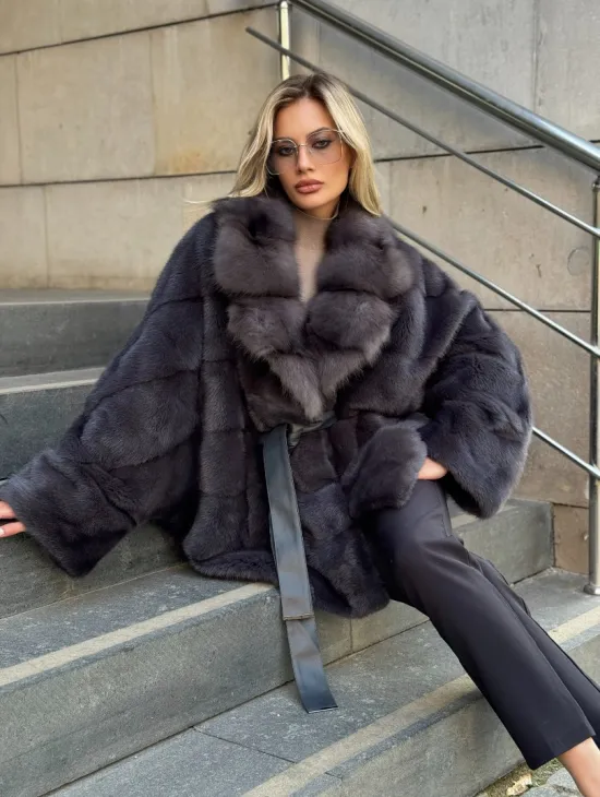 Женская норковая шуба 2026 - фото 7