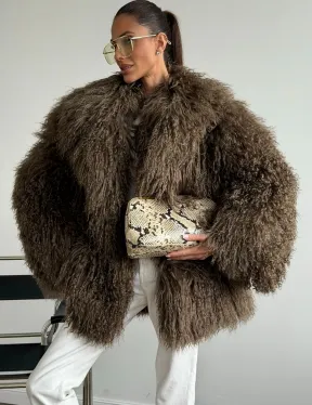 Шуба из лама - фото 7
